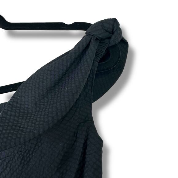 Tanya Taylor NWT Ashland Black Cotton Sweetheart Off-The-Shoulder Midi Dress - Picture 7 of 13